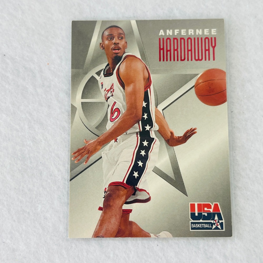 1996 SkyBox USA Basketball Anfernee Penny Hardaway Card 2 Texaco Promo